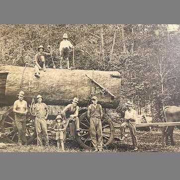 Old time Logging crew